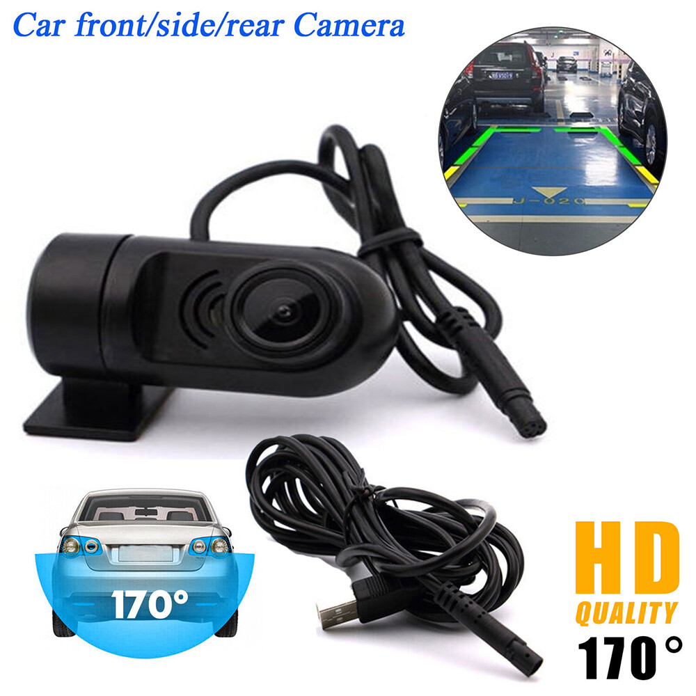 170° CMOS Car Camera Front Side Rear View Reverse Backup Night Vision Camera NEW