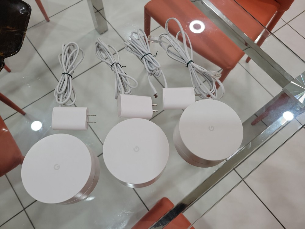 Google Wifi System Router Replacement Set - Set of 3