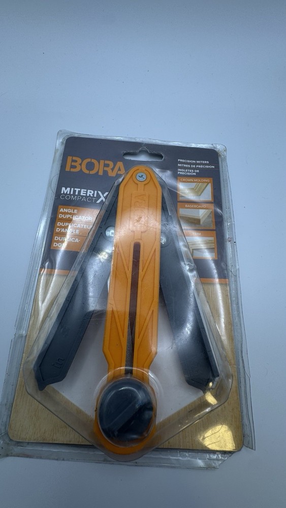 MiteriX Compact Angle Finder Tool Gauge, Duplicates & Splits in Half for Prec..