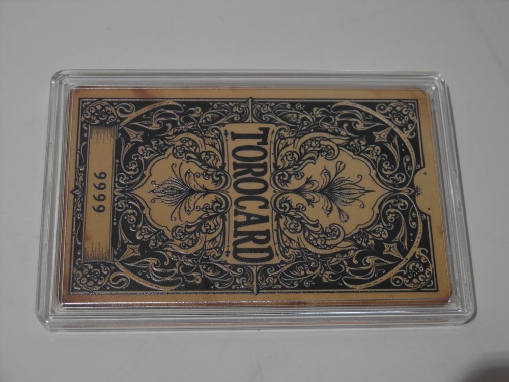 Torocard Strength Colorized 1 oz Copper Card In Capsule