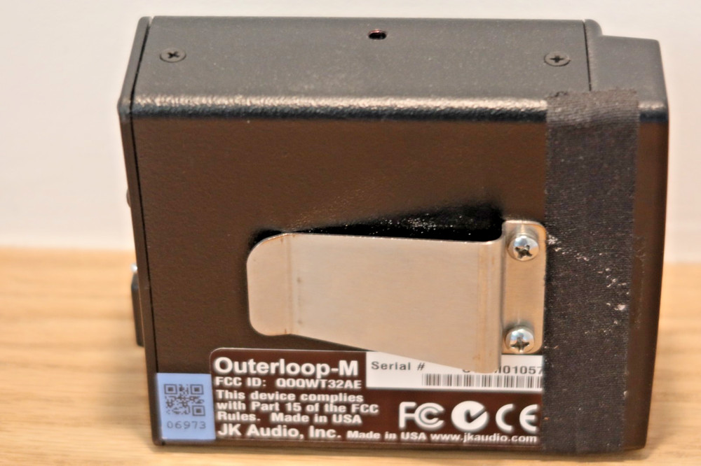 JK Audio Outerloop XLR M Intercom Belt Pack