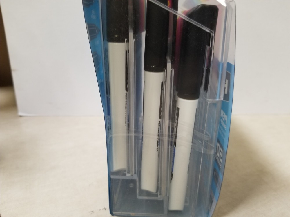 Hart Permanent Sharp Tip Markers Multi Color 36 Pack Set
