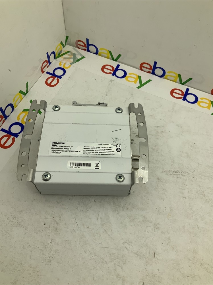 Teleste MPC-E2 Two Channel Stand-alone MPEG-4 Video Encoder