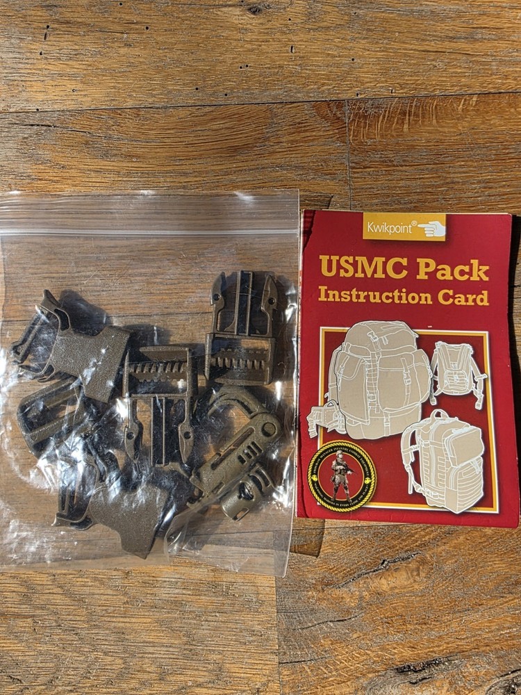 USMC Pack System FILBE Coyote Rucksack Complete Used