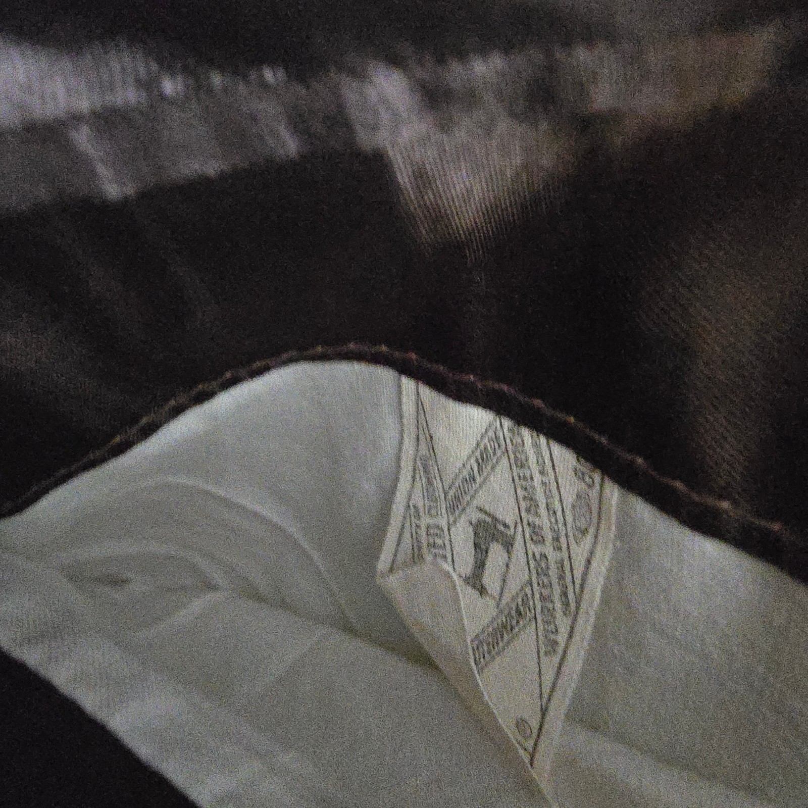 Vintage 1970s Polyester Hopsack Suit 44L 36x33 Flared Leg Wide Lapel