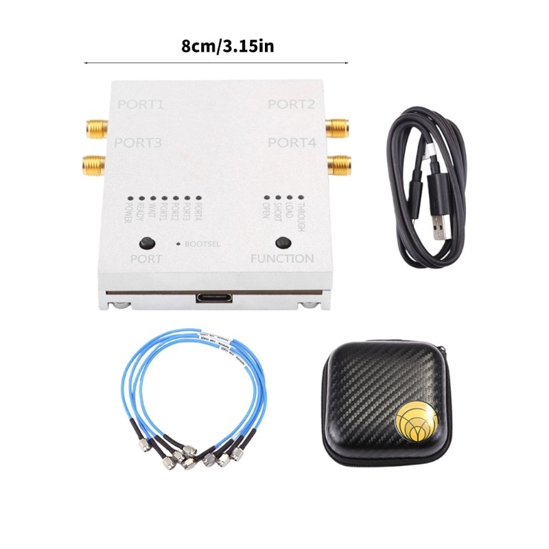 Electronic Calibrator Opensource Hardware with Bag Dedicated for LibreVNA