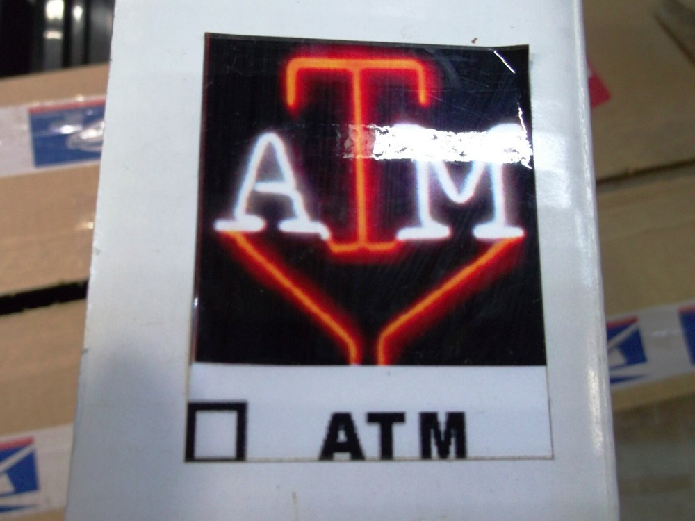 New Neon ATM sign .