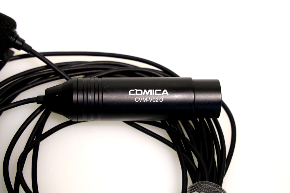 Comica Audio CVM-V02O Omnidirectional Lavalier Microphone with XLR (14.7' Cable)