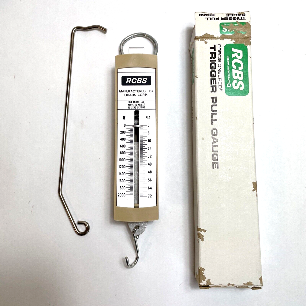 RCBS Omark Industries Precisioneered Trigger Pull Gauge Vintage