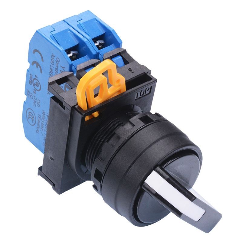 IDEC 22mm 3 Position Maintained Selector Switch 2NO IP65 YW1S-3E20N1