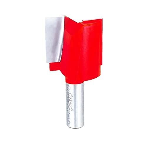 Freud 12-124 1/2" Diameter Double Flute Straight Bit (Eclipse Grind)