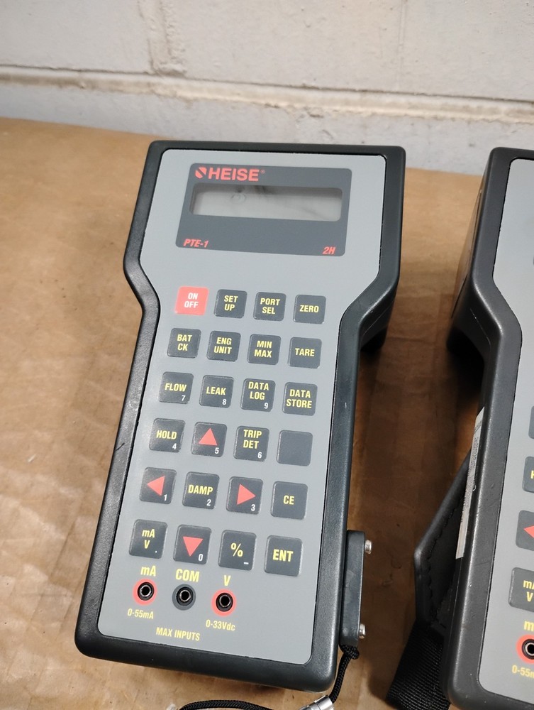 Three - Heise PTE-1 Handheld Pressure Calibrators - UNTESTED SURPLUS