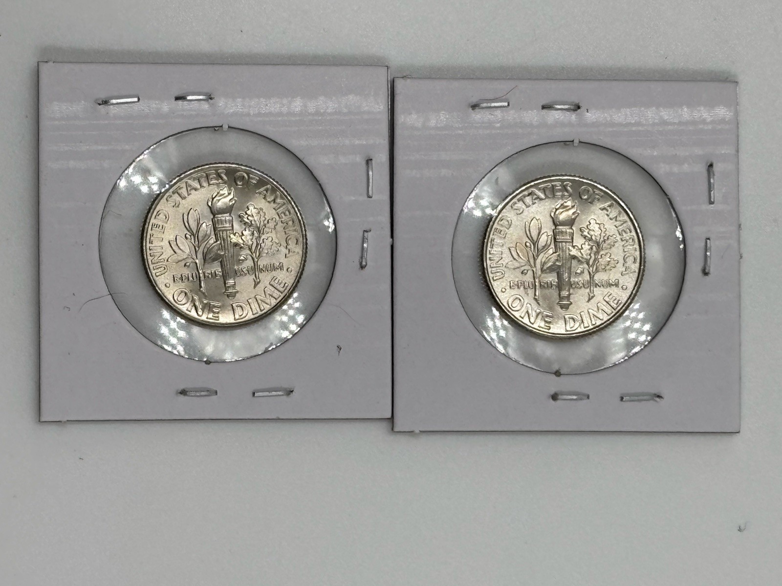 2025 P D Roosevelt Dime - 10 Cent - Uncirculated - Set 2 coins from Rolls