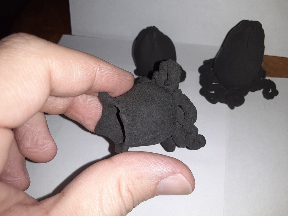 3 CUSTOM ALIEN XENOMORPH EGGS- for NECA DIORAMA
