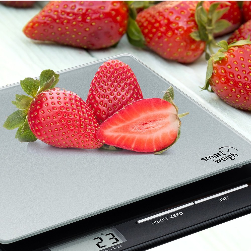 Smart Weigh Professional USPS Postal Scale with Tempered Glass Platform, Mult...
