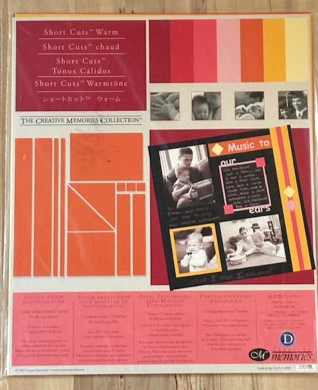 Creative Memories 2 SHORT CUTS: Warm & Cool + FAST FORMULAS 72 pg +Bonus Section