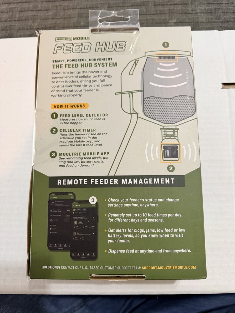 Moultrie Mobile Feed Hub Universal Cellular Timer