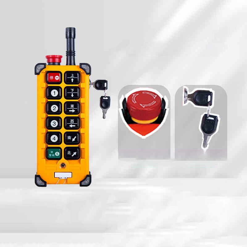 Wireless Remote Hoist Controller For F23-A++ Industrial Cranes Key + Stop