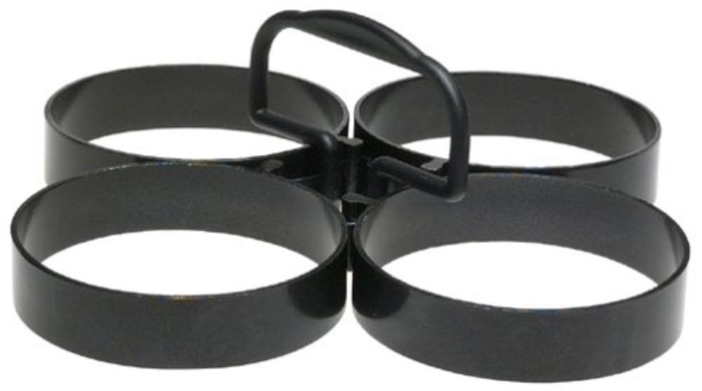Norpro 4-Piece Nonstick Egg/Pancake Ring Set, 3.5 Inch Diameter (4-Pack)