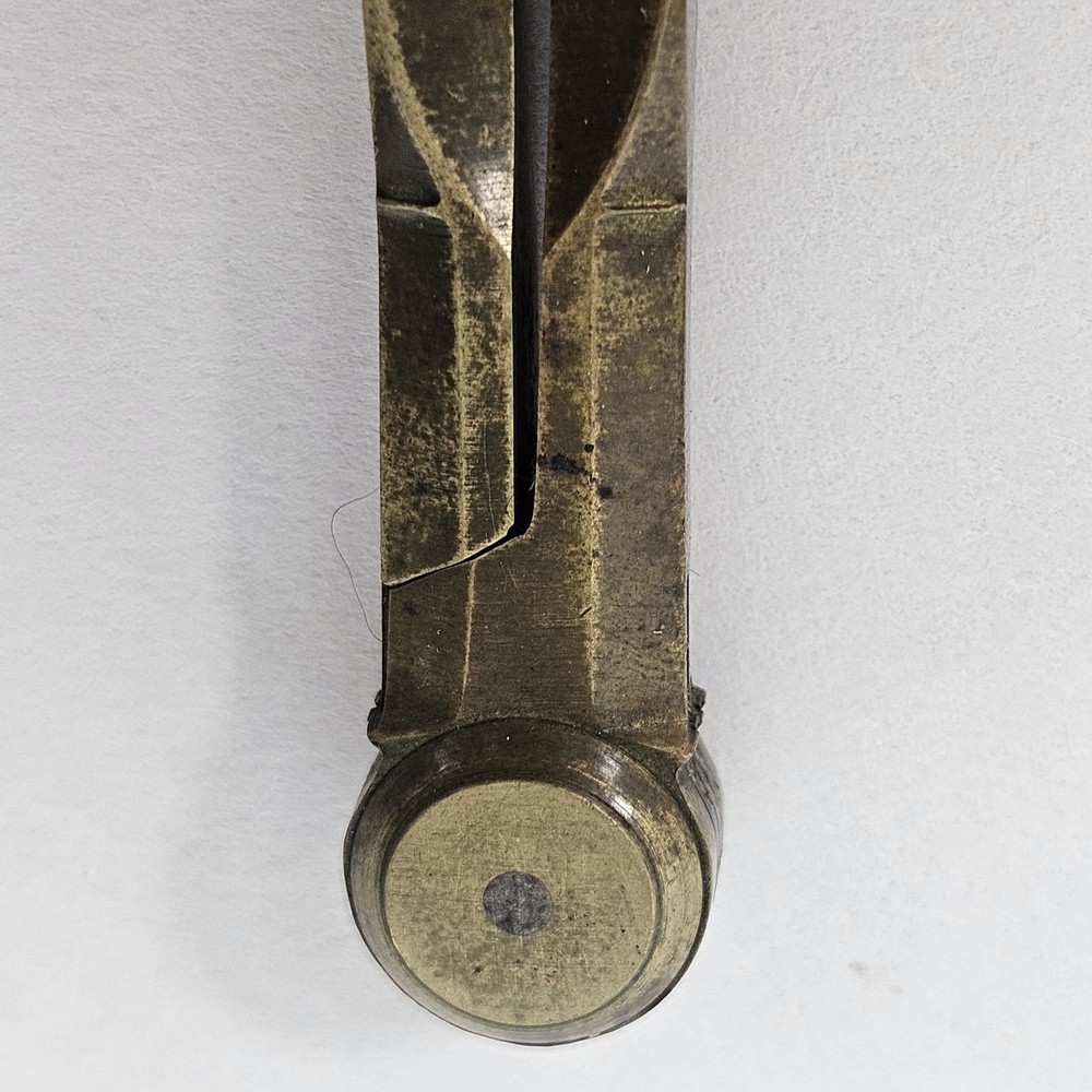Vintage Brass Drawing Compass Divider Tool Engineering Drafting Antique