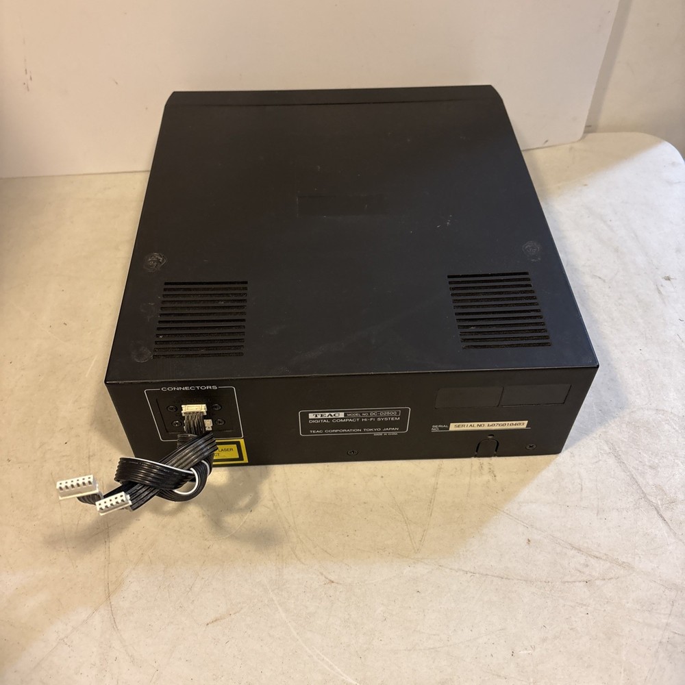 Teac Compact Disc Multi Player Model DC-D2500 - TESTED - READ DESCRIPTION!