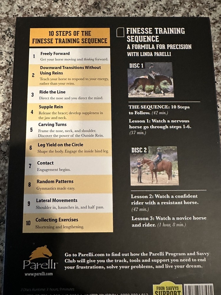 Finesse Training Sequence Linda Parelli