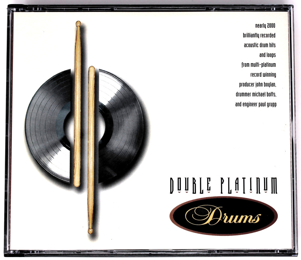 Ilio Double Platinum Drums Sample Library/Sound Library/Sampling Double CD