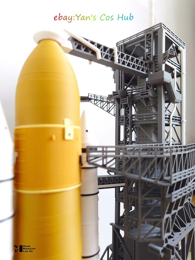 1:200 Scale Hasegawa HM Space Shuttle 3D Printed Model