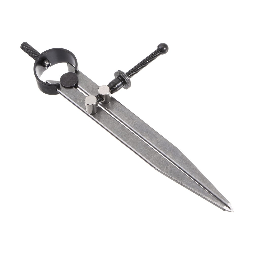 Spring Joint Caliper 6" 150mm Spring Divider Caliper with Solid Nut, Flat Leg