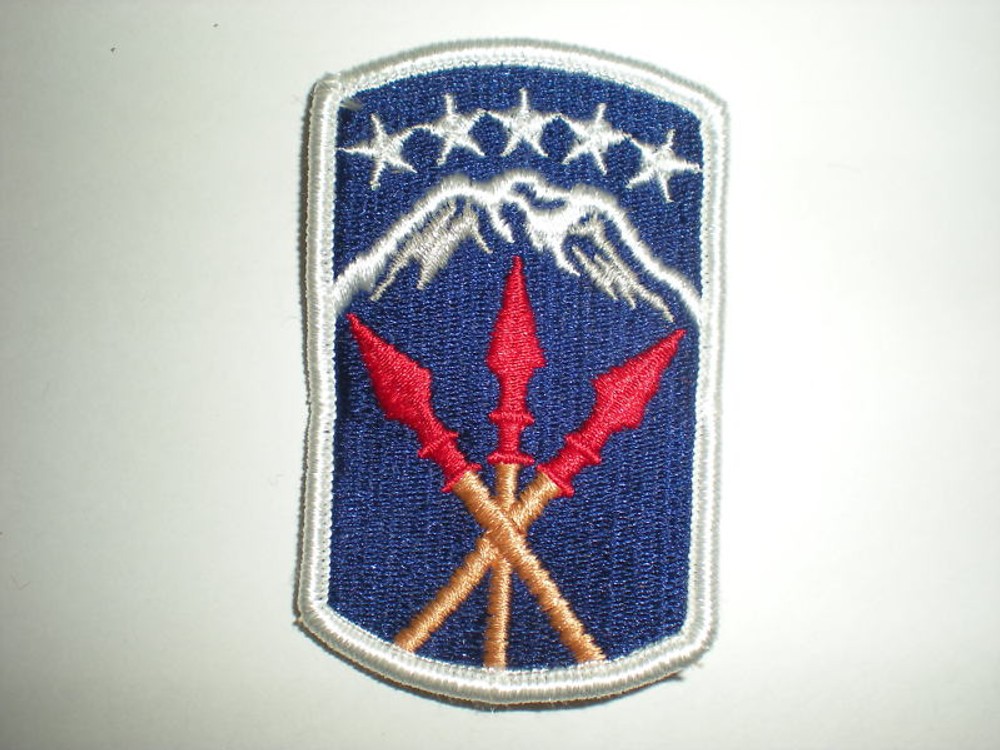 593RD SUSTAINMENT BRIGADE PATCH - FULL COLOR