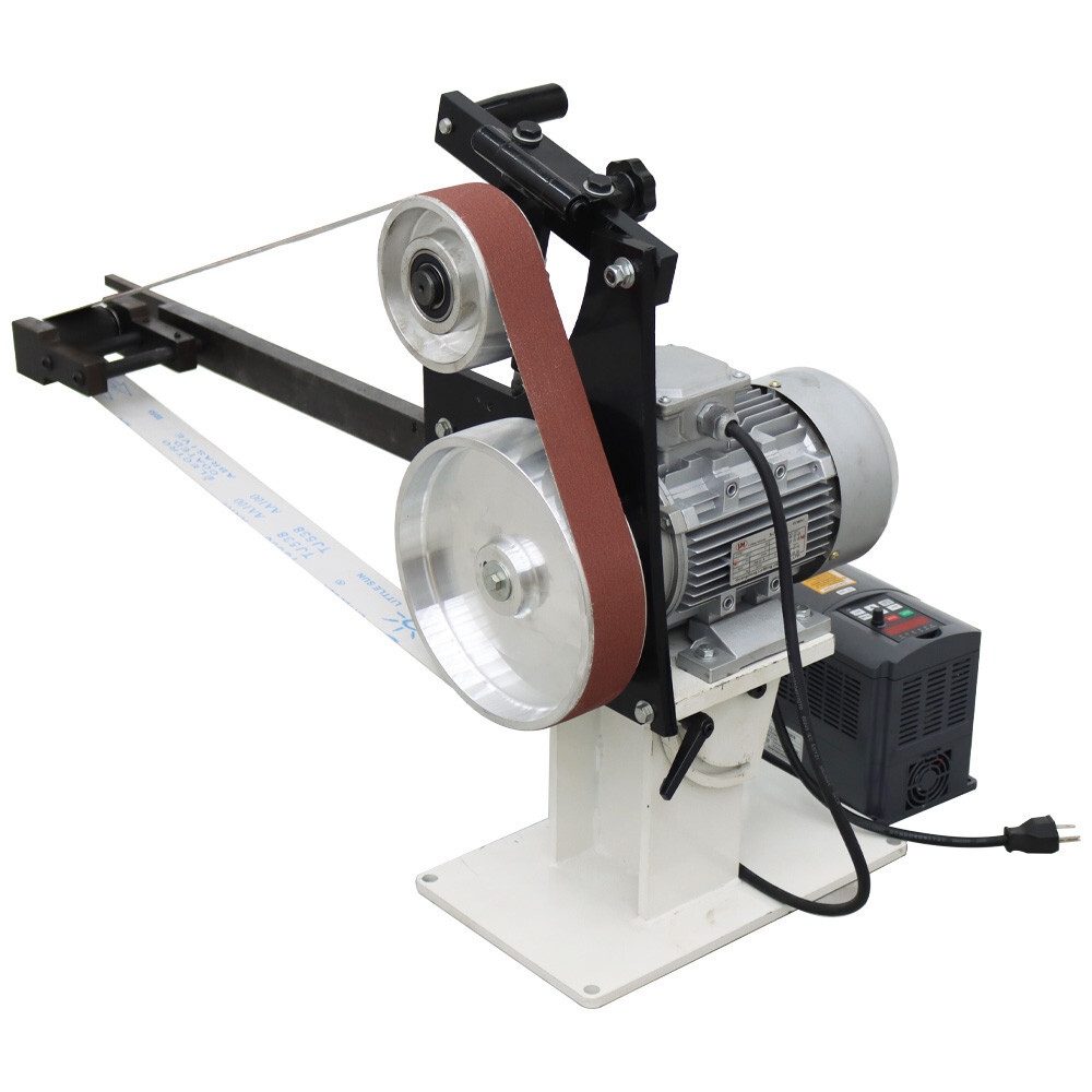 110V Vertical and Horizontal Frequency Conversion Industrial Grade Belt Machine