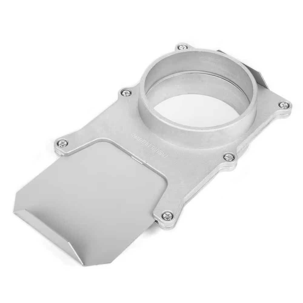 4 In. Locking Aluminum Blast Gate for Dust Collection Systems