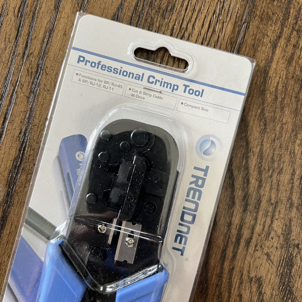 TRENDNet TC-CT68 Crimp/Cut/Strip Tool “New”