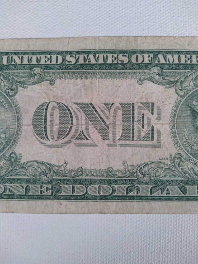 1935 E Silver Certificate One Dollar Bill