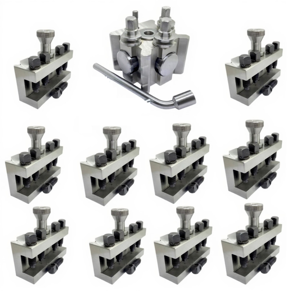 T2 Quick Change Tool Post Set 10 Holders Dixon Type Lathe 26mm