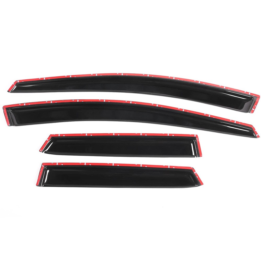 Window Visor Compatible with 2008-2012 Mazda CX-7, Smoke/Tinted