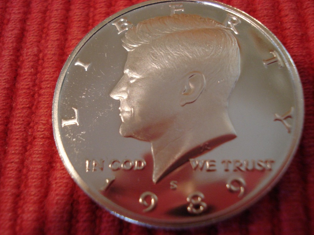 1989 S Kennedy Choice Gem Proof Half Dollar