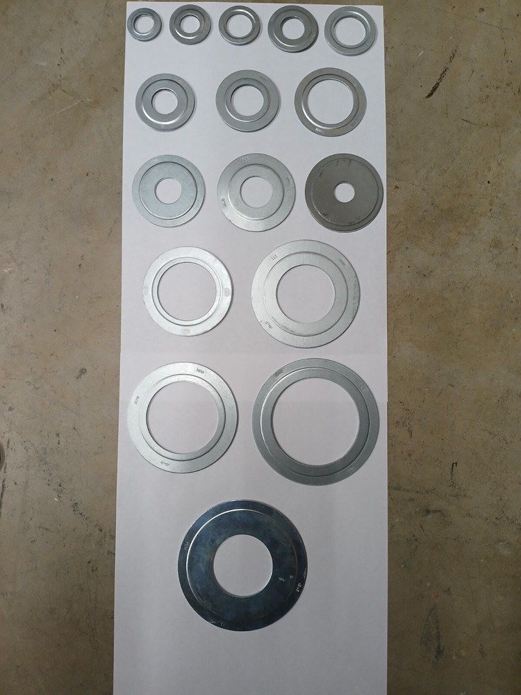 Electrical Reducing Washer Assortment with holder 3/4" - 4"