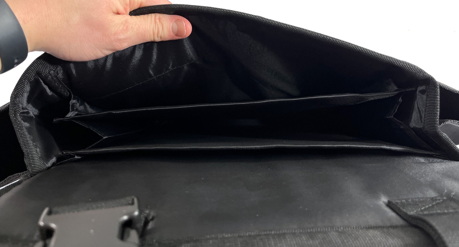 NEW UNCLE MIKE'S EQUIPMENT SIDE ARMOR PATROL CAR SEAT ORGANIZER BAG 53561 BLACK