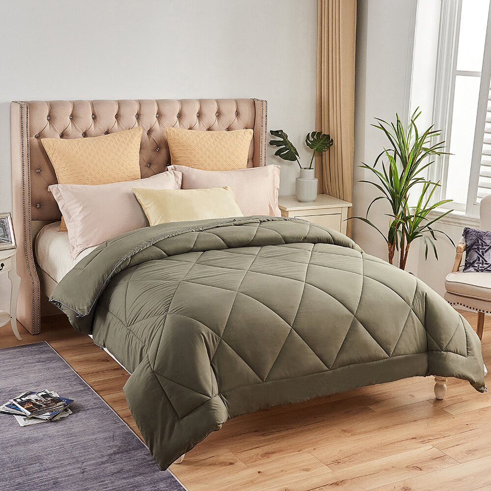 Down Alternative Comforter Quilt Duvet Insert Downproof 4Season Comforter