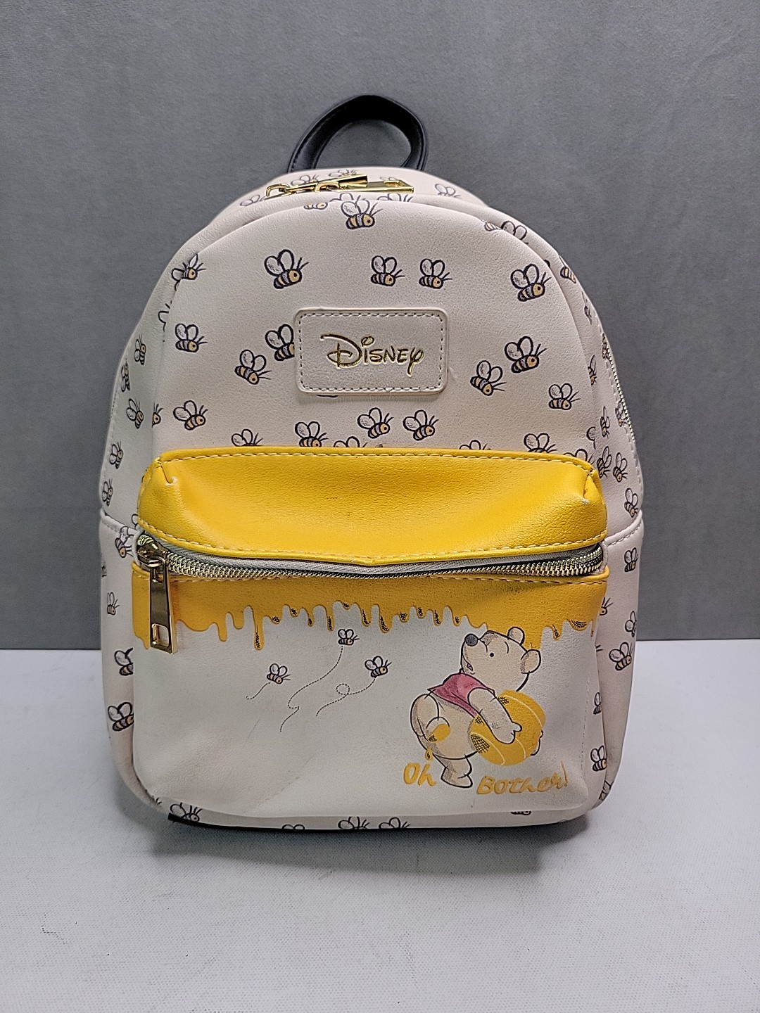 Disney Loungefly Winnie the Pooh Honey & Bees “Oh Bother” Mini Backpack