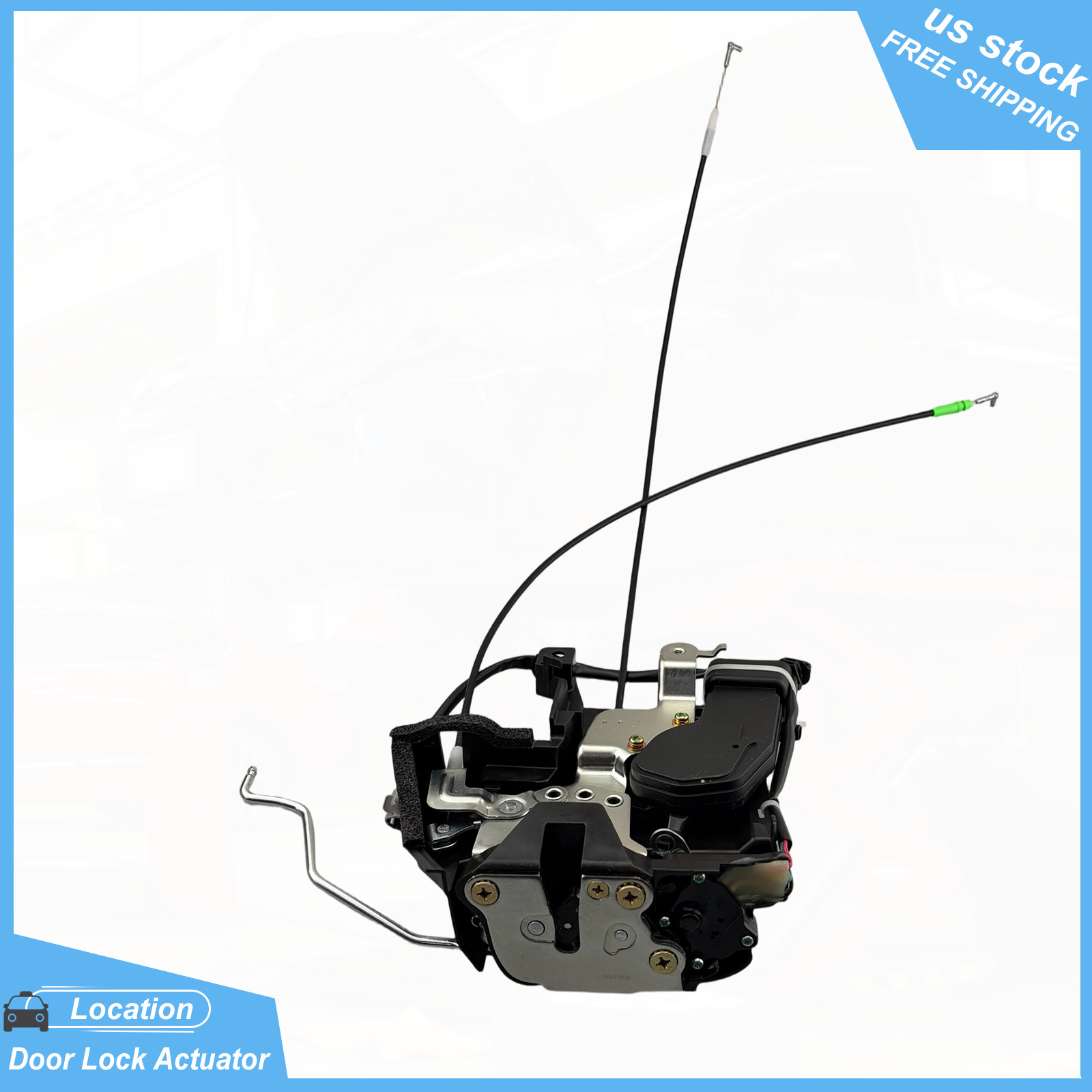 Front Left Driver Power Door Lock Actuator for Toyota Tundra W/O Full Cab 00-06