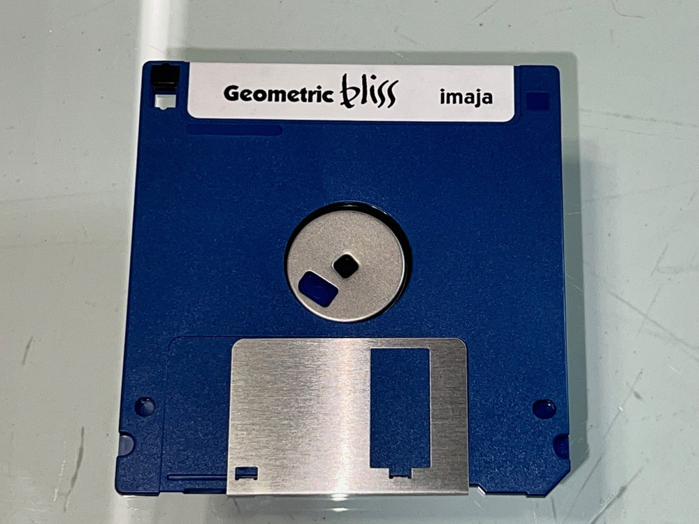 Imaja Geometric Bliss Macintosh floppy disk