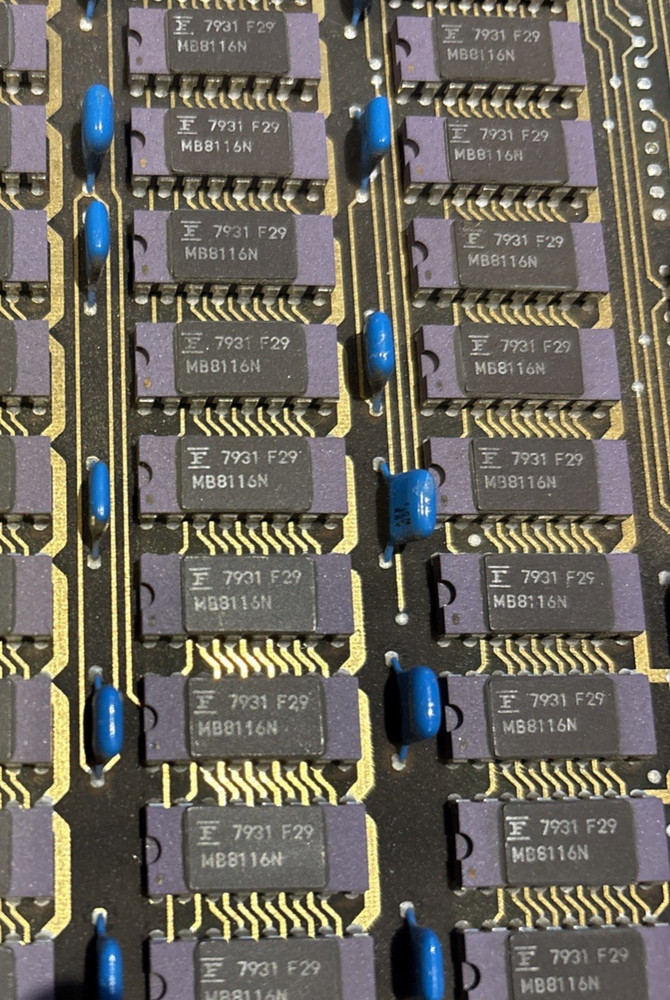 Vintage 64K HP 1000 Minicomputer System Memory Module Assembly