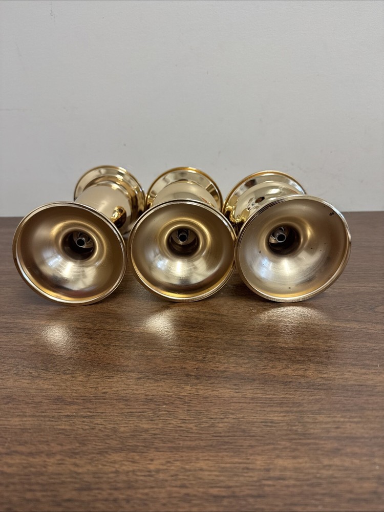 lewondr 3pcs candlestick holders