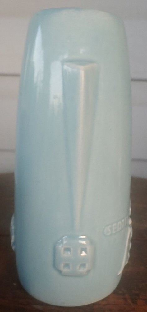 Vintage Blue Seattle Consistory Vase