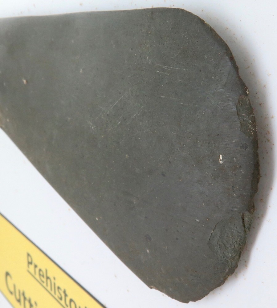"Prehistoric Cutting Stones” Large Display Board.