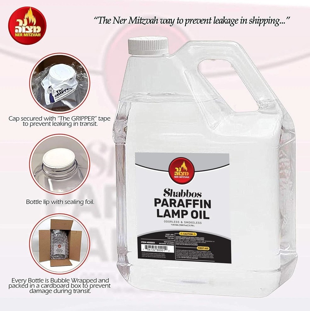 Clear Paraffin Fuel - Smokeless 1 Gallon