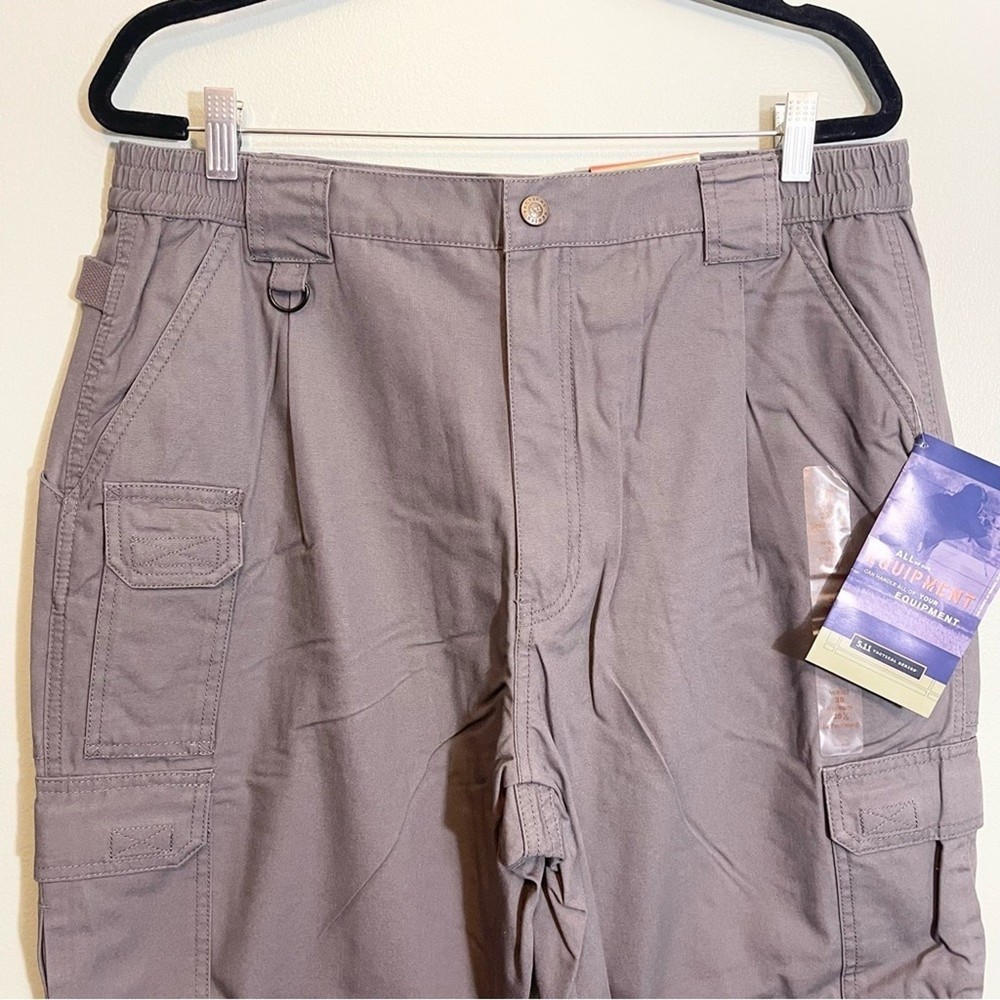 5.11 Tactical Men's Gray Multi Pocket Performance Cargo Pant Size 38 NWT
