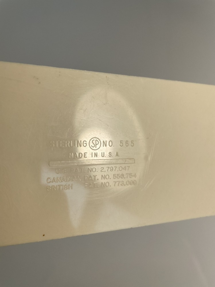 Vtg Sterling #565 Dial-A-Matic Automatic Mechanical Adding Machine No Stylus